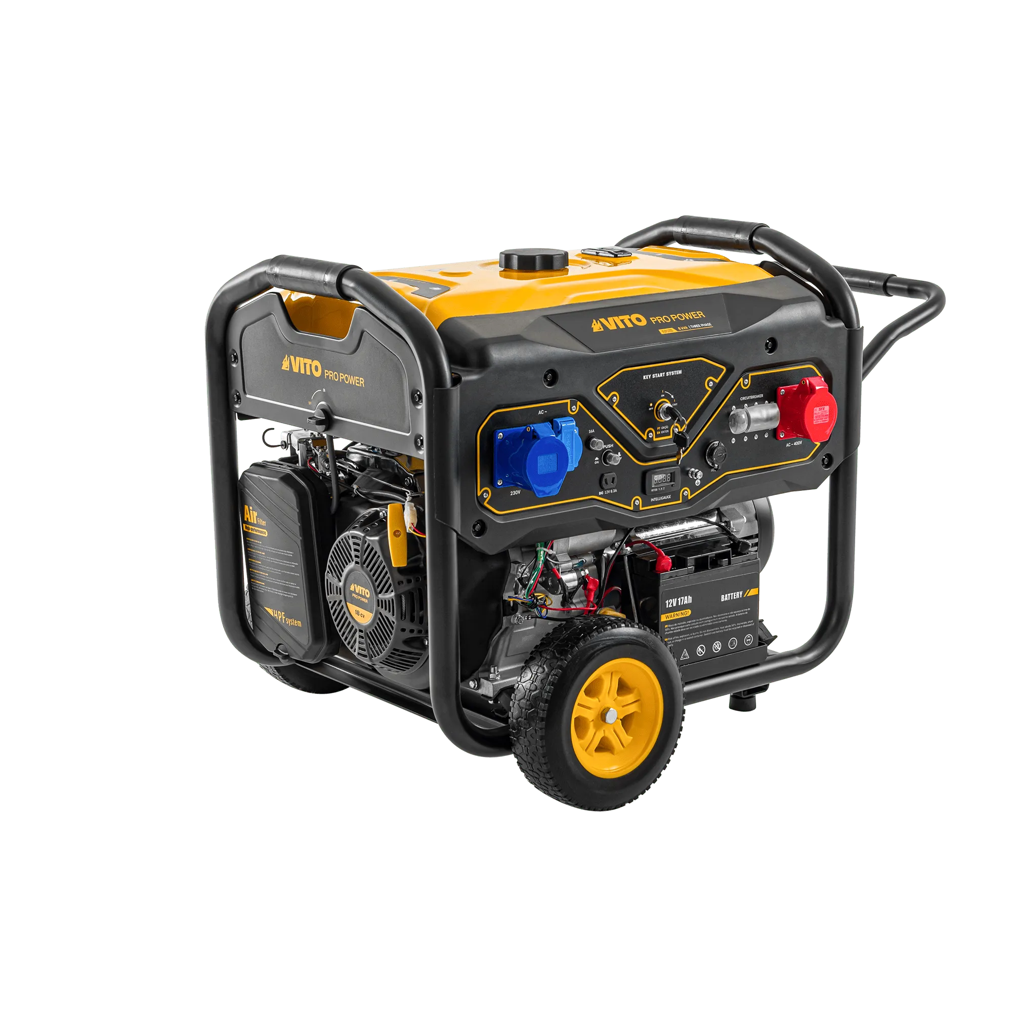 1. THREE-PHASE GENERATOR DUAL POWER 8.0KVA