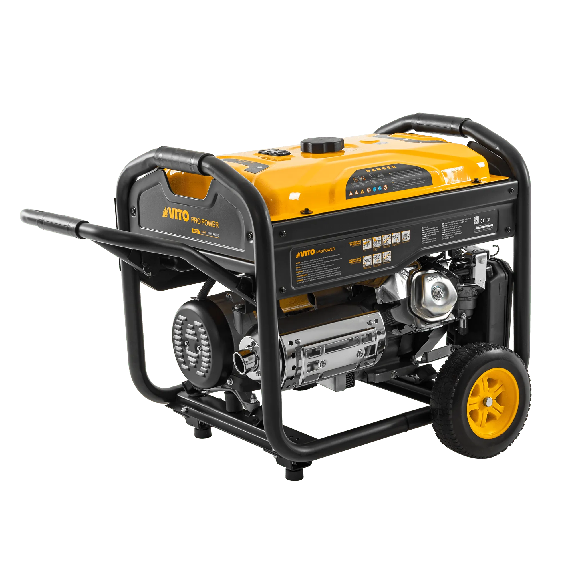 2. THREE-PHASE GENERATOR DUAL POWER 8.0KVA