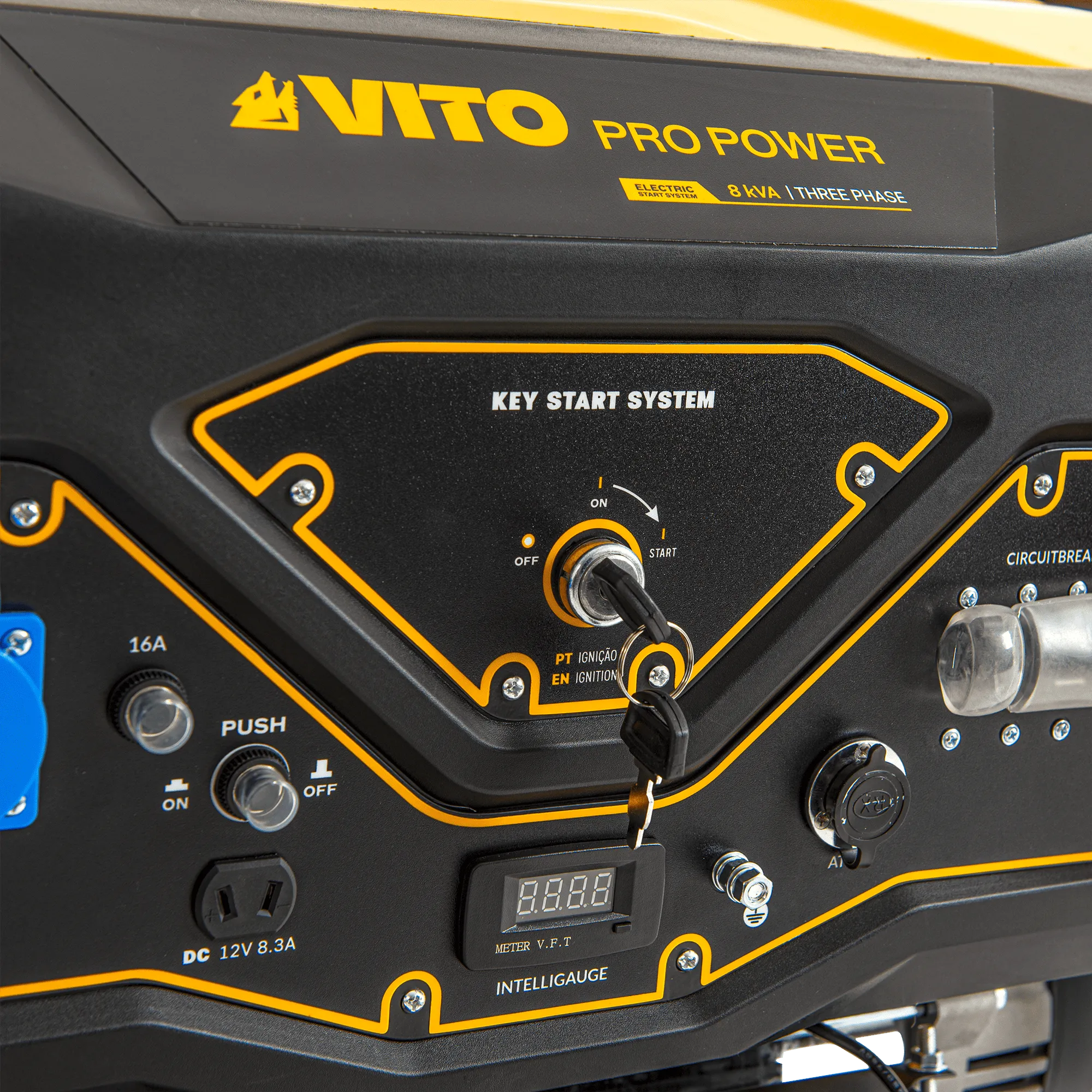 3. THREE-PHASE GENERATOR DUAL POWER 8.0KVA