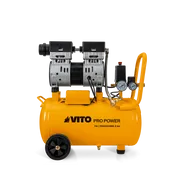 1. COMPRESSOR SEM ÓLEO SILENCIOSO 24L 8 BAR 1.0HP