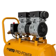 5. COMPRESSOR SEM ÓLEO SILENCIOSO 24L 8 BAR 1.0HP